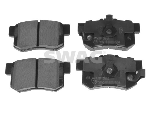 set placute frana,frana disc 33 10 7113 SWAG